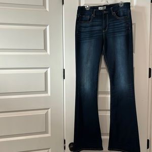 BKE Payton Dark-wash Flare Jean